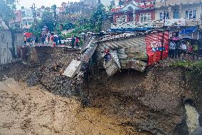 Heavy Rainfall In Nepal