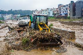 Heavy Rainfall In Nepal