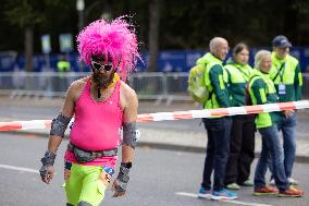 Inline Skaters Race Ahead Of The 50th Berlin Marathon