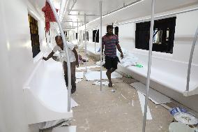 Under Water Metro Model Pandal In West Bengal, Kolkata, India - 28 Sep 2024