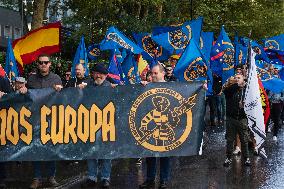 Demonstration In Santender, Spain