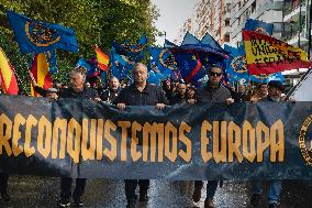 Demonstration In Santender, Spain