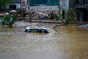 Heavy Rainfall In Nepal