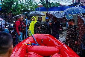 Heavy Rainfall In Nepal