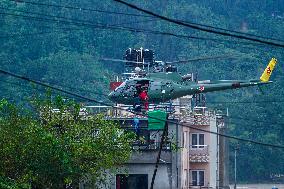 Heavy Rainfall In Nepal