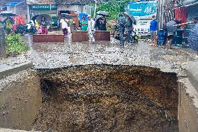 Heavy Rainfall In Nepal