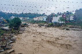 Heavy Rainfall In Nepal