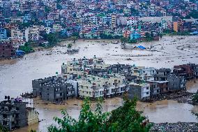 Heavy Rainfall In Nepal