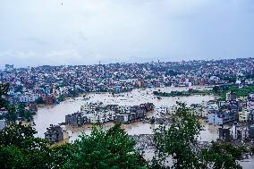 Heavy Rainfall In Nepal