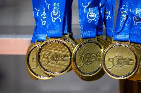 Inline Skaters Race Ahead Of The 50th Berlin Marathon