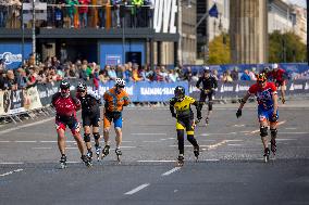 Inline Skaters Race Ahead Of The 50th Berlin Marathon