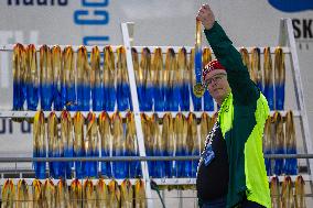 Inline Skaters Race Ahead Of The 50th Berlin Marathon