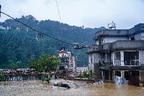 Heavy Rainfall In Nepal