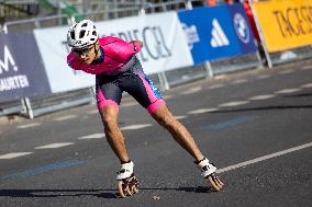 Inline Skaters Race Ahead Of The 50th Berlin Marathon