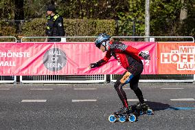 Inline Skaters Race Ahead Of The 50th Berlin Marathon