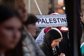 Protest Continues In Bonn Against Israel Attack In Lebanon