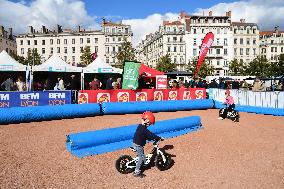 People At The First Bikes Lyon Festival