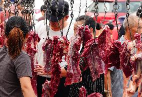 Beef Prices Plunge