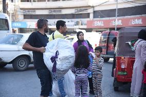 Tens Of Thousands Refugees Flee Southern Lebanon