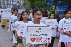 World Heart Day Rally In Guwahati