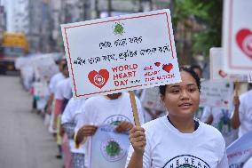 World Heart Day Rally In Guwahati