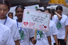 World Heart Day Rally In Guwahati