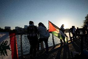 Protest The War On Palestine In Gaza In Gorge Town