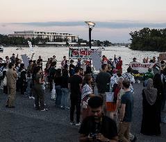 Protest The War On Palestine In Gaza In Gorge Town