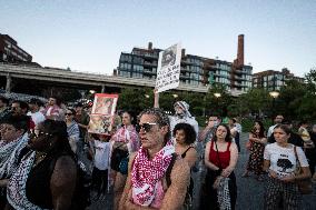 Protest The War On Palestine In Gaza In Gorge Town