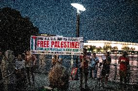 Protest The War On Palestine In Gaza In Gorge Town