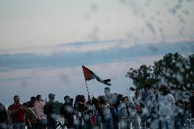 Protest The War On Palestine In Gaza In Gorge Town