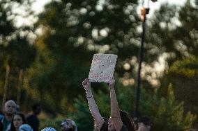 Protest The War On Palestine In Gaza In Gorge Town