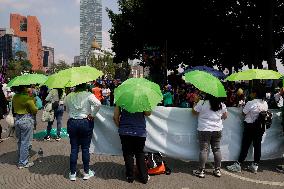 Global Day Of Action In Favour Of Legal, Free, Safe And Free Abortion In Mexico And Latin America