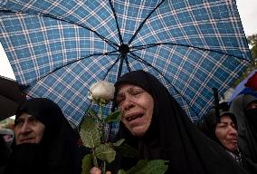 Iran Reaction Protest Against Killing of Hassan Nasrallah