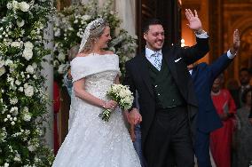 Royal Wedding Of Princess Theodora Of Greece And Matthew Kumar In Athens