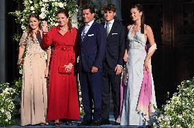 Royal Wedding Of Princess Theodora Of Greece And Matthew Kumar In Athens