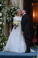 Royal Wedding Of Princess Theodora Of Greece And Matthew Kumar In Athens