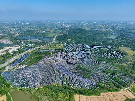 Barren Mountain PV Power Station in Wuhu