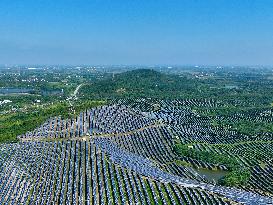 Barren Mountain PV Power Station in Wuhu