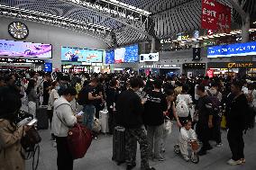 National Day Holiday Traffic Peak in Shenyang