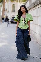 PFW - Elie Saab Street Style