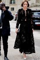 PFW - Elie Saab Street Style