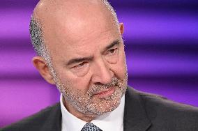 Pierre Moscovici On Dimanche En Politique - Paris