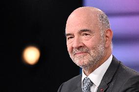 Pierre Moscovici On Dimanche En Politique - Paris