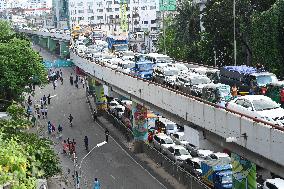 Traffic Jam In Dhaka, Bangladesh