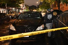 One Man Killed And One Man Injured On Morris Avenue In The Kingsbridge Heights Section Of Bronx New York