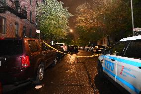 One Man Killed And One Man Injured On Morris Avenue In The Kingsbridge Heights Section Of Bronx New York