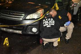 One Man Killed And One Man Injured On Morris Avenue In The Kingsbridge Heights Section Of Bronx New York