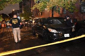 One Man Killed And One Man Injured On Morris Avenue In The Kingsbridge Heights Section Of Bronx New York