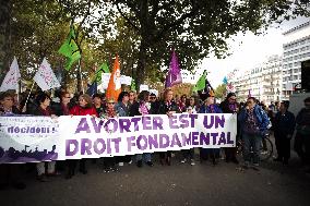 Demonstration For International Abortion Rights Day - Paris